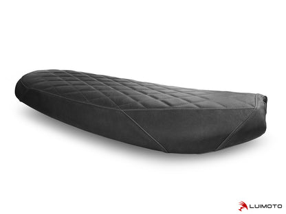LUIMOTO Vintage Diamond Rider Seat Cover for the Triumph Scrambler 1200
