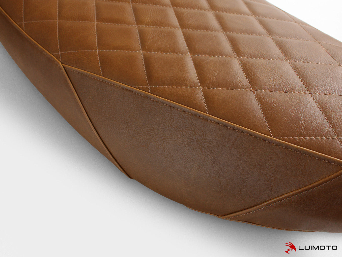 LUIMOTO Vintage Diamond Rider Seat Cover for the Triumph Scrambler 1200