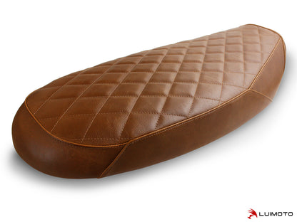 LUIMOTO Vintage Diamond Rider Seat Cover for the Triumph Scrambler 1200