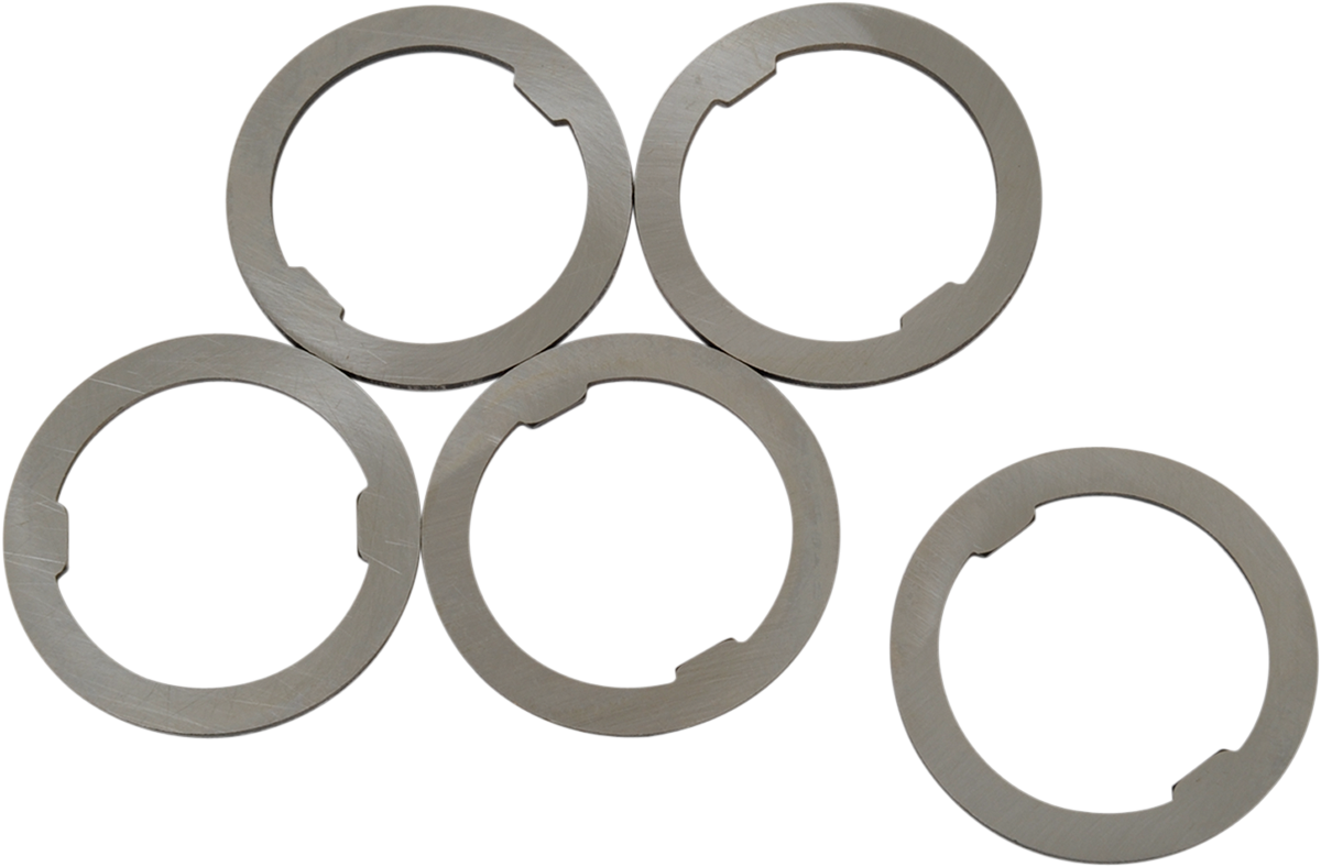 EASTERN MOTORCYCLE PARTS Mainshaft Washers - Size +.005" - 5 Pack A-35365-91