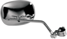 EMGO Mirror - Side View - Rectangle - 7" Stem - Chrome w/Tinted Glass - Each - Universal 20-49800