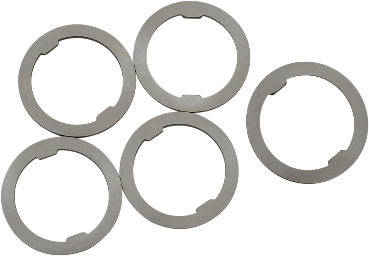 EASTERN MOTORCYCLE PARTS Mainshaft Washers - Size +.010" - 5 Pack A-35365-92