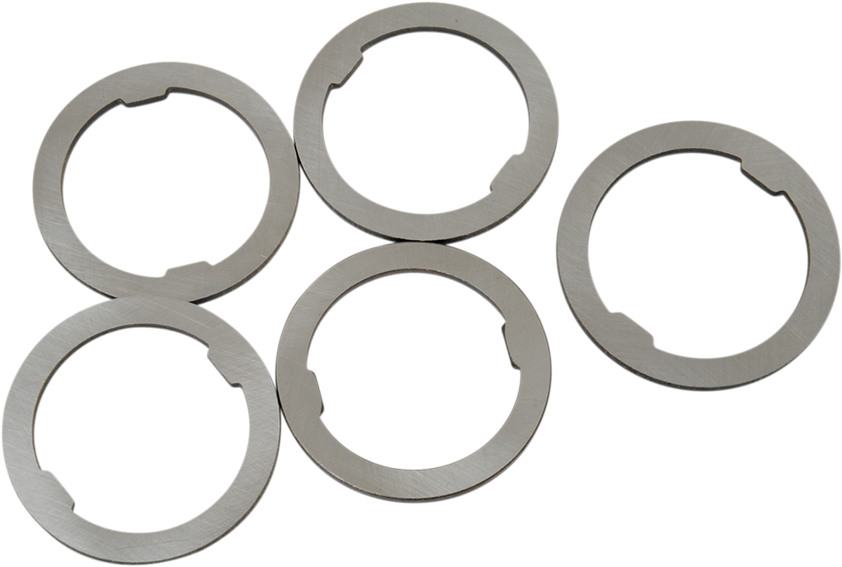EASTERN MOTORCYCLE PARTS Mainshaft Washers - Size +.015" - 5 Pack A-35365-93
