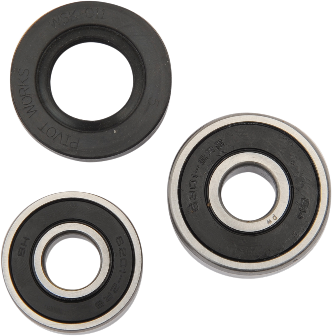 PIVOT WORKS Wheel Bearing Kit - Rear - '83-'03 Kawasaki 60/80 PWRWK-K11-006