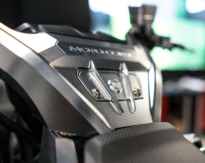 Motocorse Billet Aluminum Handlebar Clamp Cover for Ducati Diavel V4