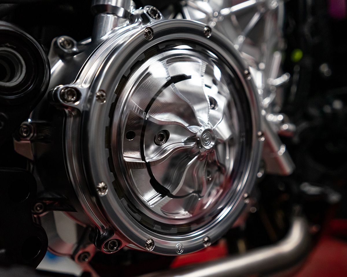 Motocorse Billet Wet Clutch Pressure Plate for the Ducati V4 Engines - Multistrada, Streetfighter, Panigale, Diavel
