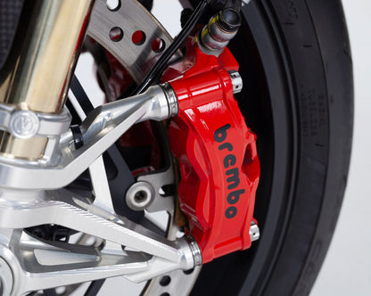 Motocorse Titanium Front Brake Caliper Spacers - Kit of 4 - 5mm