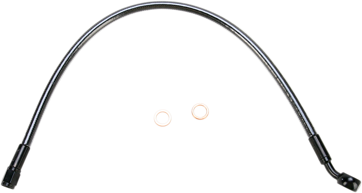 MAGNUM SHIELDING Brake Line - 10mm-35° - 17" - Black Pearl 47117