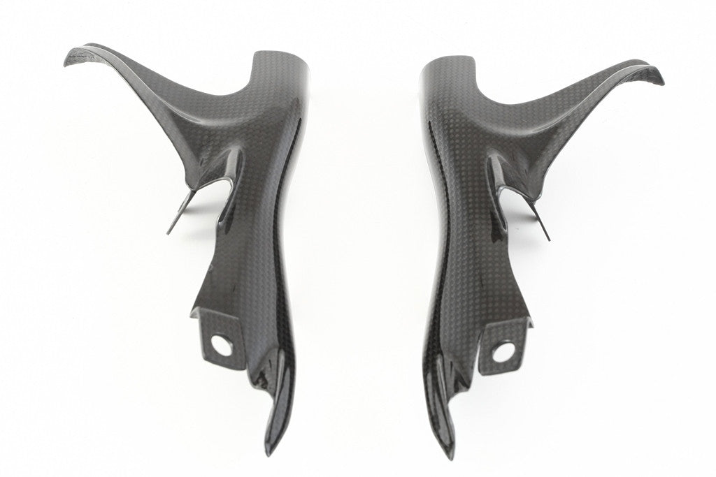 MOTOCORSE - CARBON FIBER FRAME COVER - SET FOR DUCATI MONSTER 821 / 1200 - 2014>