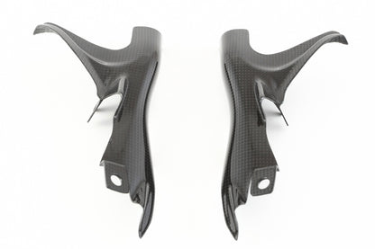 MOTOCORSE - CARBON FIBER FRAME COVER - SET FOR DUCATI MONSTER 821 / 1200 - 2014>