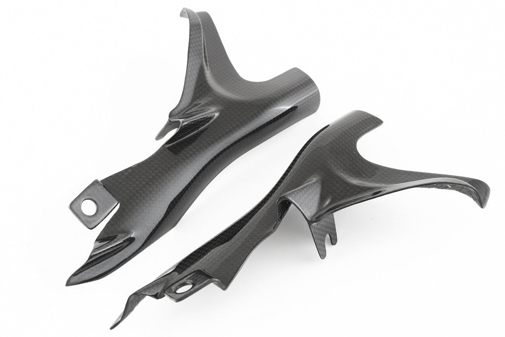 MOTOCORSE - CARBON FIBER FRAME COVER - SET FOR DUCATI MONSTER 821 / 1200 - 2014>