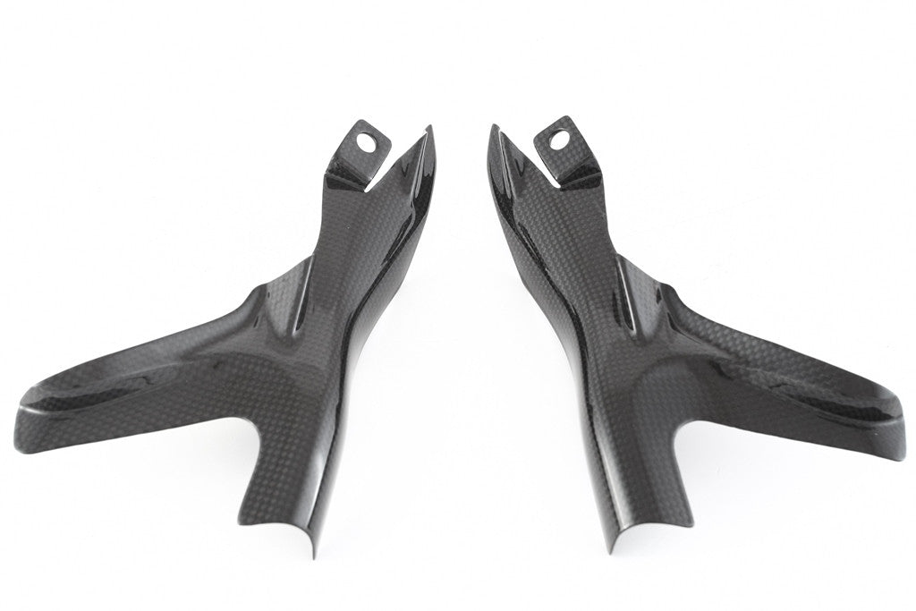 MOTOCORSE - CARBON FIBER FRAME COVER - SET FOR DUCATI MONSTER 821 / 1200 - 2014>