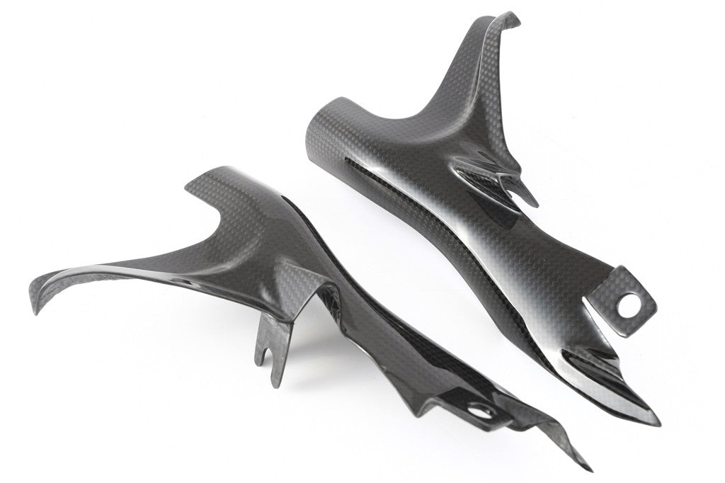 MOTOCORSE - CARBON FIBER FRAME COVER - SET FOR DUCATI MONSTER 821 / 1200 - 2014>