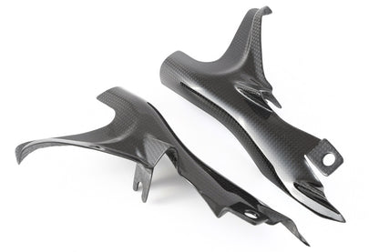 MOTOCORSE - CARBON FIBER FRAME COVER - SET FOR DUCATI MONSTER 821 / 1200 - 2014>
