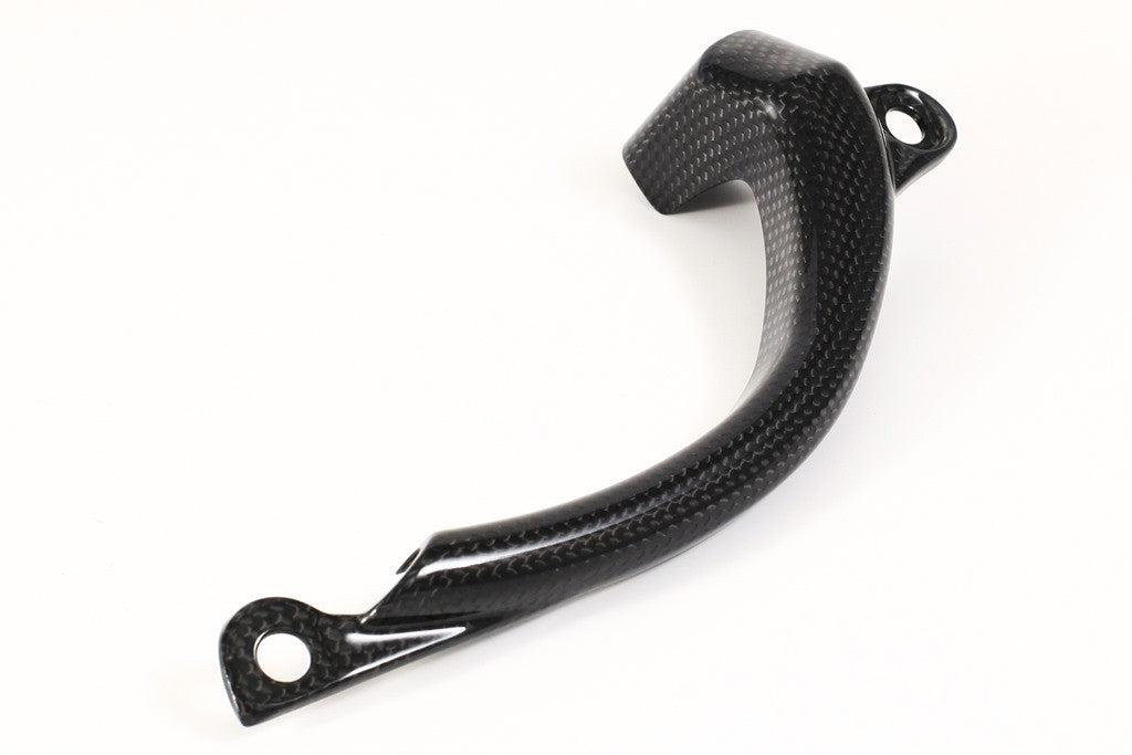 MOTOCORSE - CARBON FIBER REAR BRAKE TUBE PROTECTION FOR DUCATI MULTISTRADA 1200 2010-14