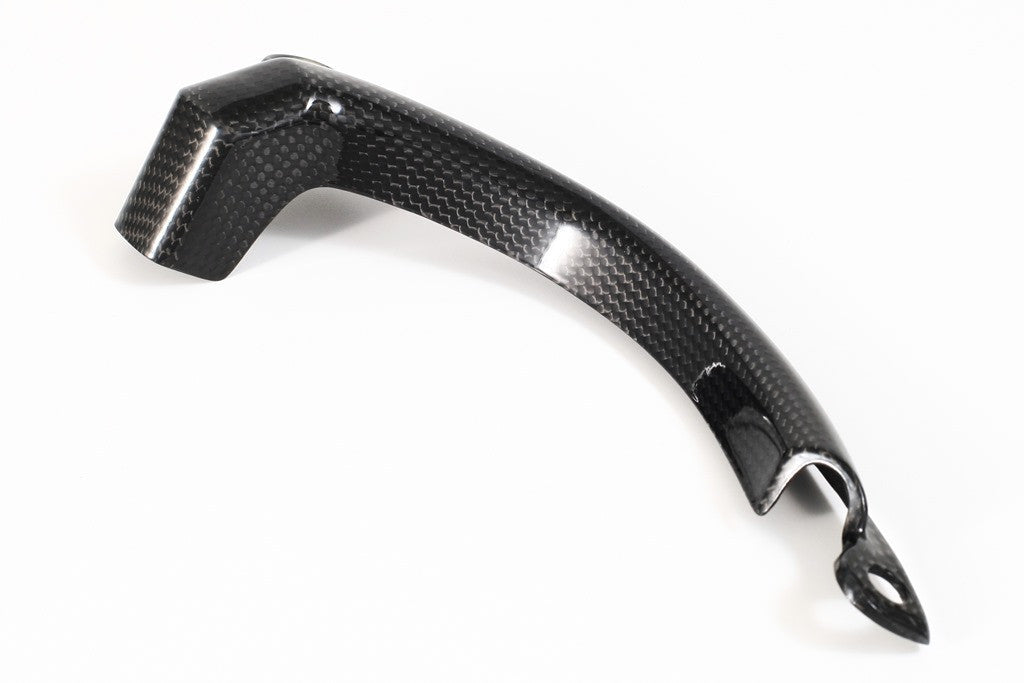 MOTOCORSE - CARBON FIBER REAR BRAKE TUBE PROTECTION FOR DUCATI MULTISTRADA 1200 2010-14