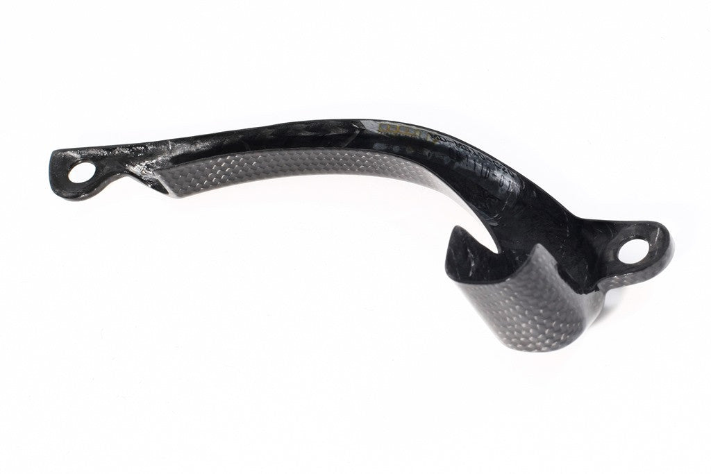 MOTOCORSE - CARBON FIBER REAR BRAKE TUBE PROTECTION FOR DUCATI MULTISTRADA 1200 2010-14