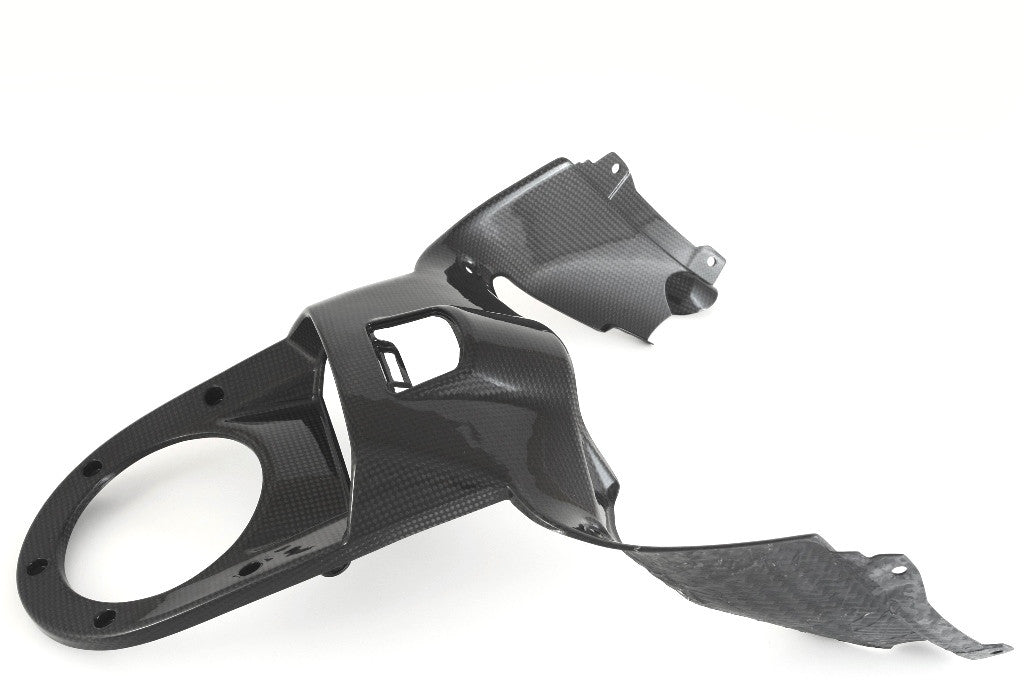 MOTOCORSE - CARBON FIBER FUEL TANK AND DASH COVER FOR DUCATI DIAVEL (10-18)