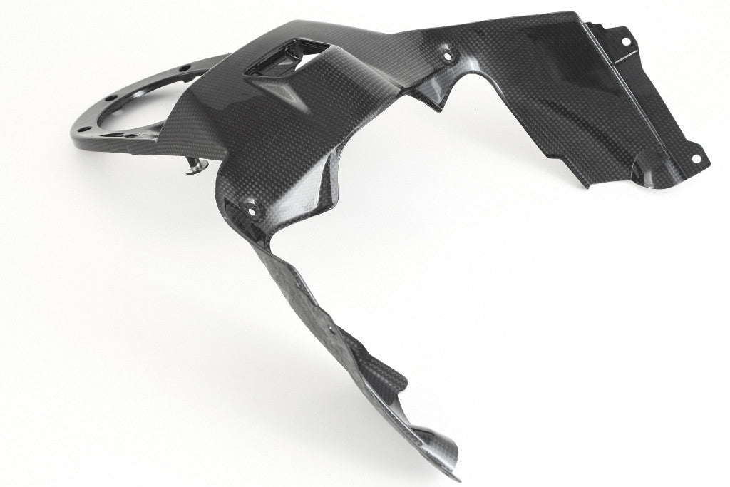 MOTOCORSE - CARBON FIBER FUEL TANK AND DASH COVER FOR DUCATI DIAVEL (10-18)