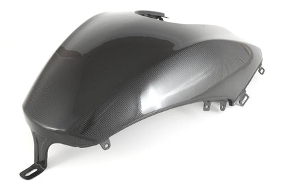 MOTOCORSE - CARBON FIBER FUEL TANK COVER FOR DUCATI DIAVEL (10-18)