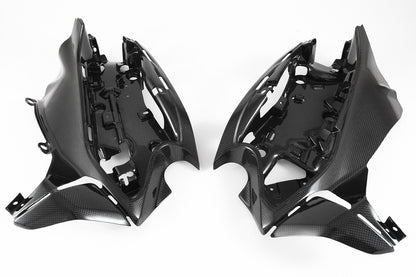 MOTOCORSE - CARBON FIBER ELECTRONICS HOLDER - SET FOR DUCATI 1299 / 1199 / 959 / 899 PANIGALE