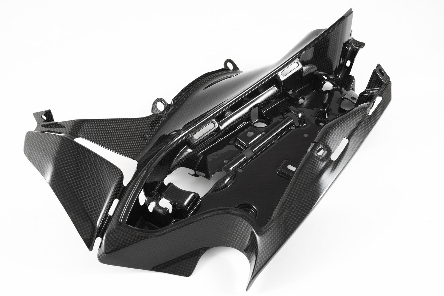 MOTOCORSE - CARBON FIBER ELECTRONICS HOLDER - LEFT FOR DUCATI 1299 / 1199 / 959 / 899 PANIGALE