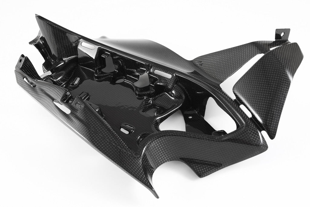 MOTOCORSE - CARBON FIBER ELECTRONICS HOLDER - RIGHT FOR DUCATI 1299 / 1199 / 959 / 899 PANIGALE