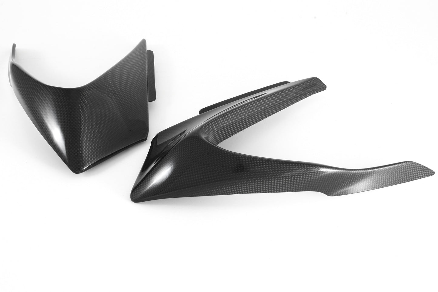 MOTOCORSE - CARBON FIBER HEADLIGHT FAIRING EXTENSION - SET FOR DUCATI 899 / 1199 PANIGALE