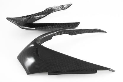 MOTOCORSE - CARBON FIBER HEADLIGHT FAIRING EXTENSION - SET FOR DUCATI 899 / 1199 PANIGALE