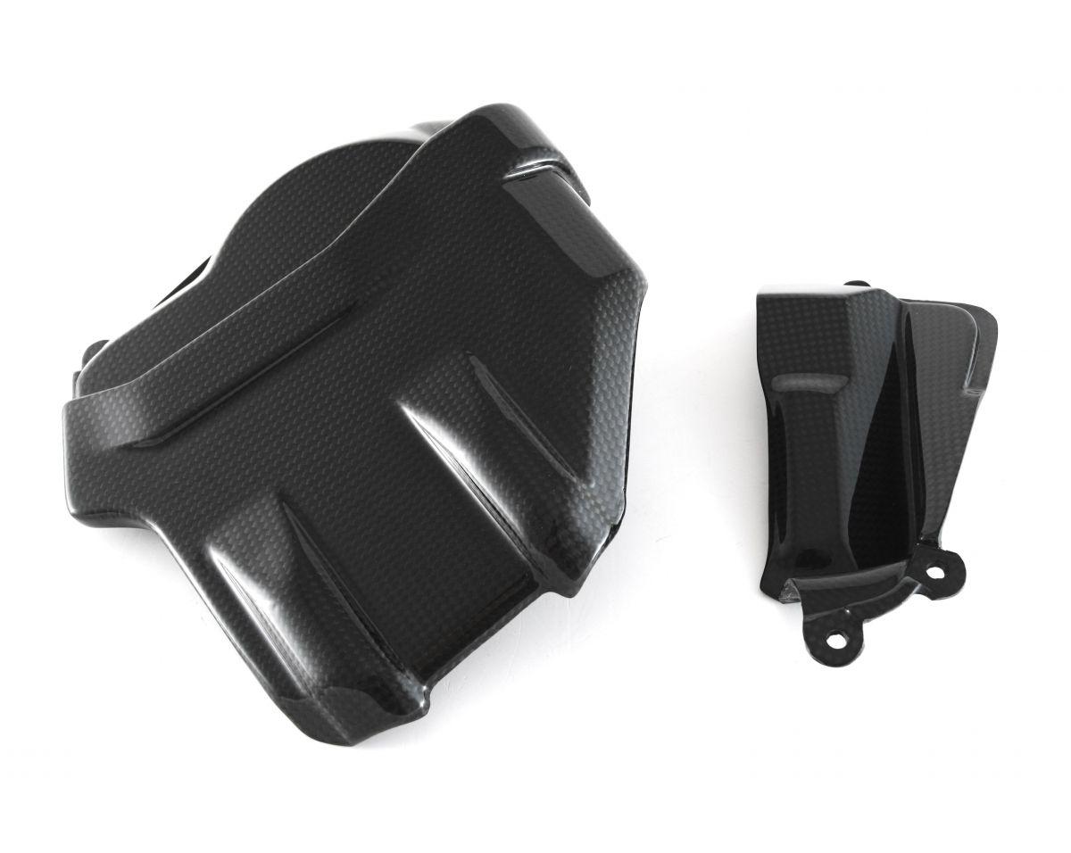 Motocorse - Ducati Panigale / Streetfighter V4 / S / R / Speciale Carbon Fiber Vertical Cylinder Cover Kit (2 pieces)