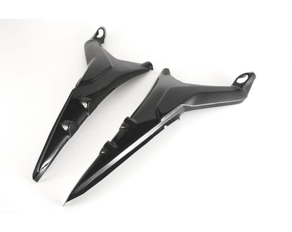 MOTOCORSE - CARBON FIBER SUBFRAME COVERS FOR DUCATI PANIGALE V4