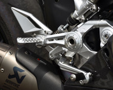 Motocorse Billet Aluminium Rearsets with Titanium Hardware for the Ducati Streetfighter V4 / S / SP