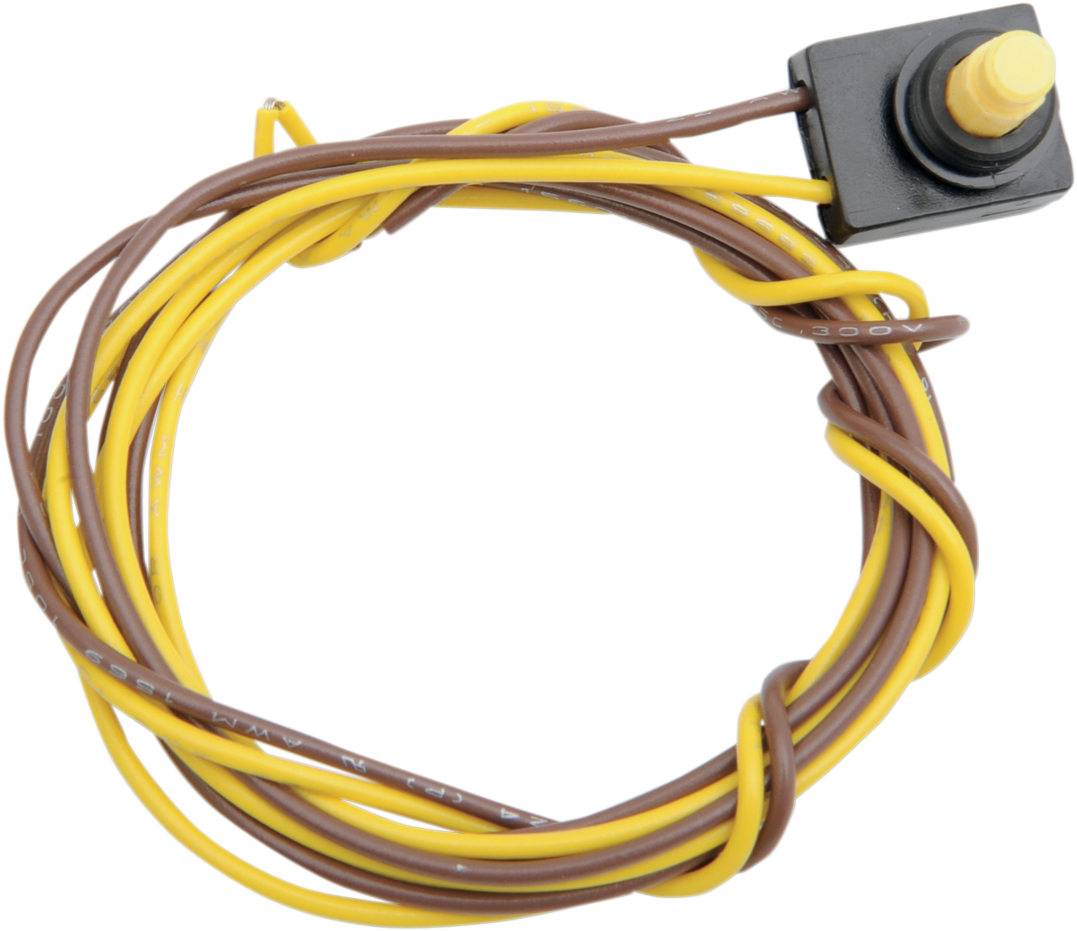 PERFORMANCE MACHINE (PM) Aluminum One Button Switch Housing - Turn/Horn/Start 0042-0002-A