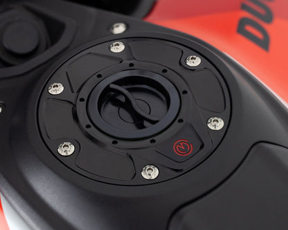 Motocorse Titanium Screw Kit for Billet Aluminum Gas Cap 102197046 for Ducati Multistrada V4 / 1200 / 1260 / 950, Diavel 1260, and Hypermotard 950