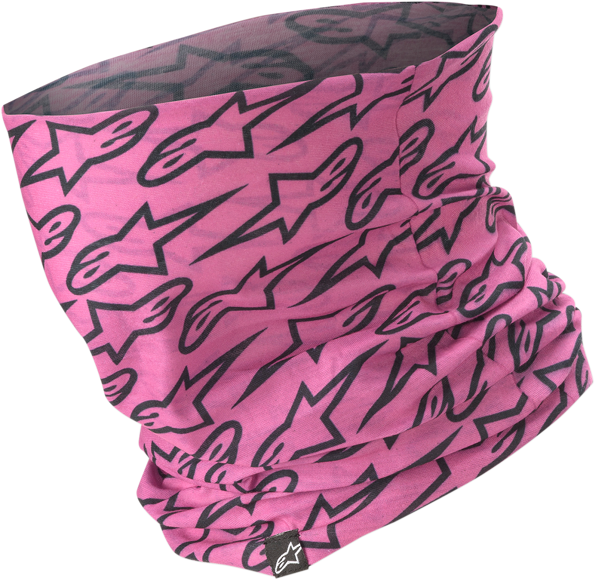 ALPINESTARS Neck Tube - Astars - Fuchsia/Black 4759319-3901