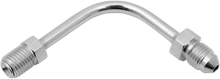 DRAG SPECIALTIES #3 Male Fitting - 3/8-24 Inverted Flare - 90° - Long 283