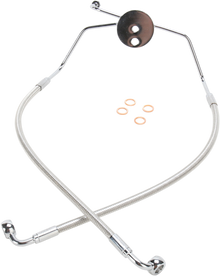 MAGNUM SHIELDING Brake Line - Polished 57009