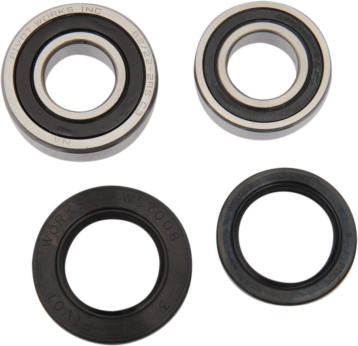 PIVOT WORKS Wheel Bearing Kit - Rear - '99-'22 Yamaha YZ/WR PWRWK-Y08-421