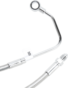 MAGNUM SHIELDING Mid Brake Line - ABS - Polished Stainless 57011