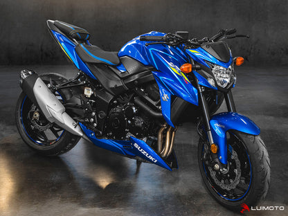 LUIMOTO (RACE) Rider Seat Cover for the SUZUKI GSX-S750 (2017+)