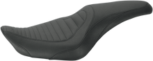 MUSTANG Seat - Tripper™ Fastback - Front Tuck-n-Roll - Black - XL 76957