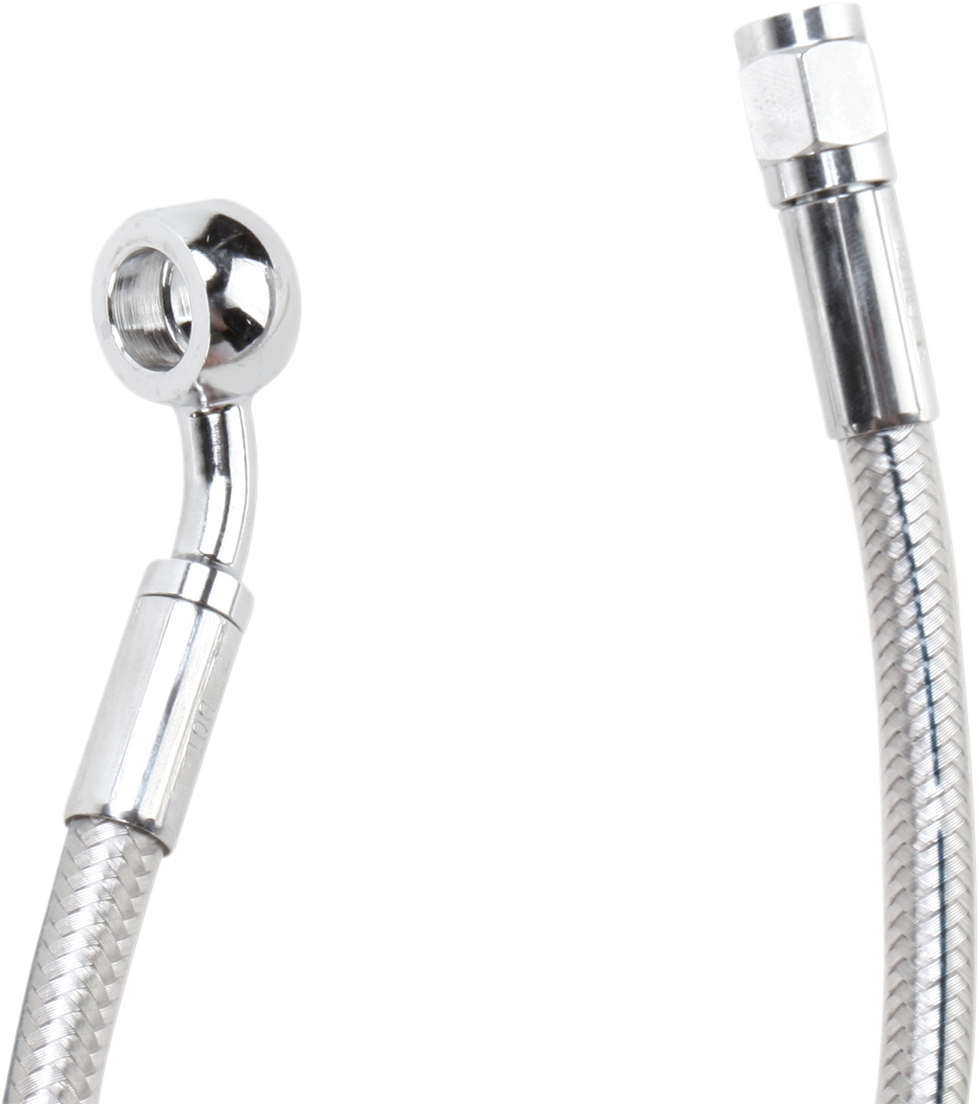 MAGNUM SHIELDING Brake Line - 10 mm-35° - 31" - Polished Stainless 57131