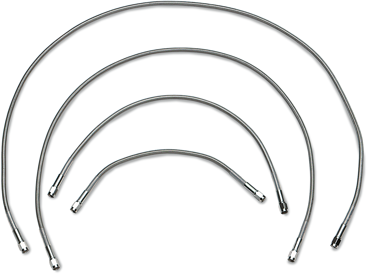 DRAG SPECIALTIES Universal Brake Line - Clear - 34" 834
