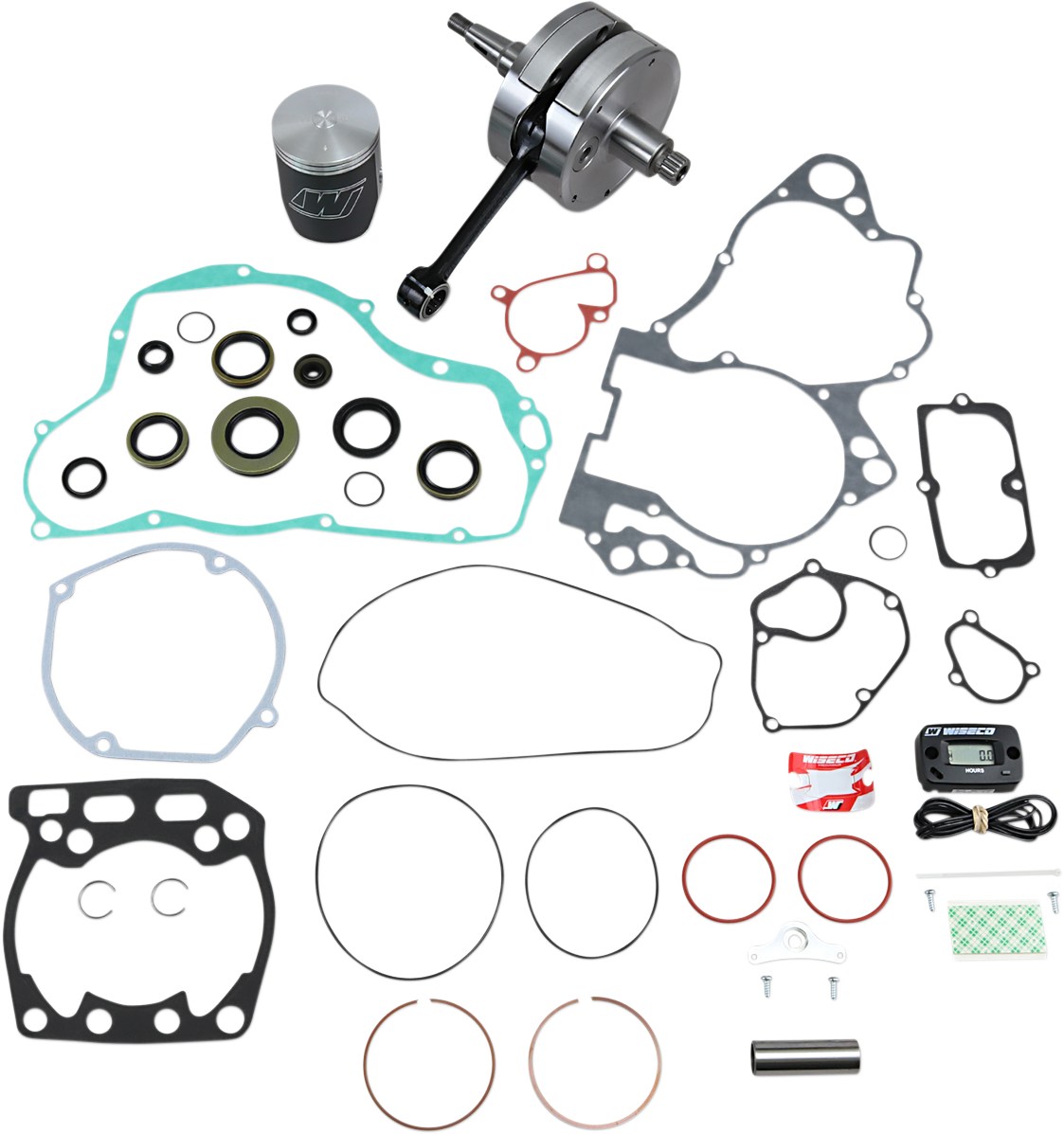 WISECO Engine Rebuild Kit - 66.40 mm - Suzuki RM250 PWR165A-100