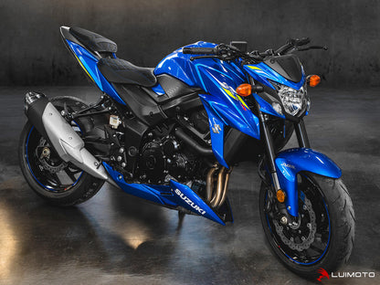 LUIMOTO (Diamond) Rider Seat Cover for the SUZUKI GSX-S750 (2017+)
