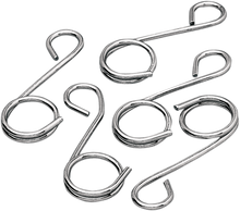 DRAG SPECIALTIES Wire Fuel Line Guides - 5-Pack 11-0022-BC101