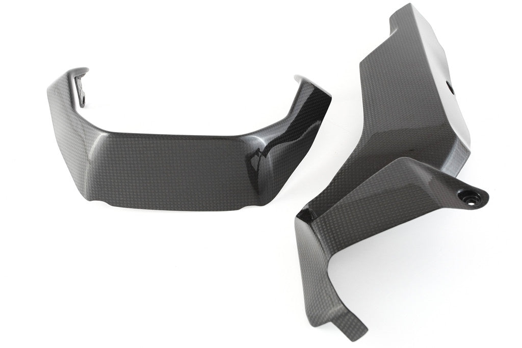 MOTOCORSE - CARBON FIBER BELLYPAN - SET FOR DUCATI MONSTER 1200 - 2014>