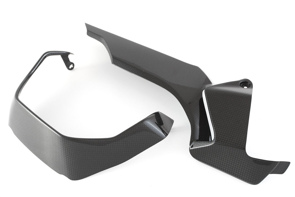 MOTOCORSE - CARBON FIBER BELLYPAN - SET FOR DUCATI MONSTER 1200 - 2014>