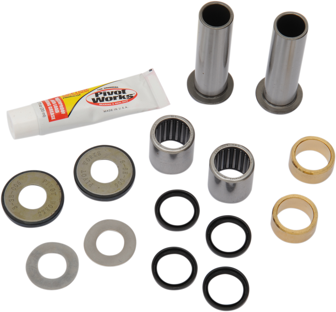 PIVOT WORKS Swingarm Bearing Kit - Arctic Cat/Kawasaki/Suzuki PWSAK-S17-400