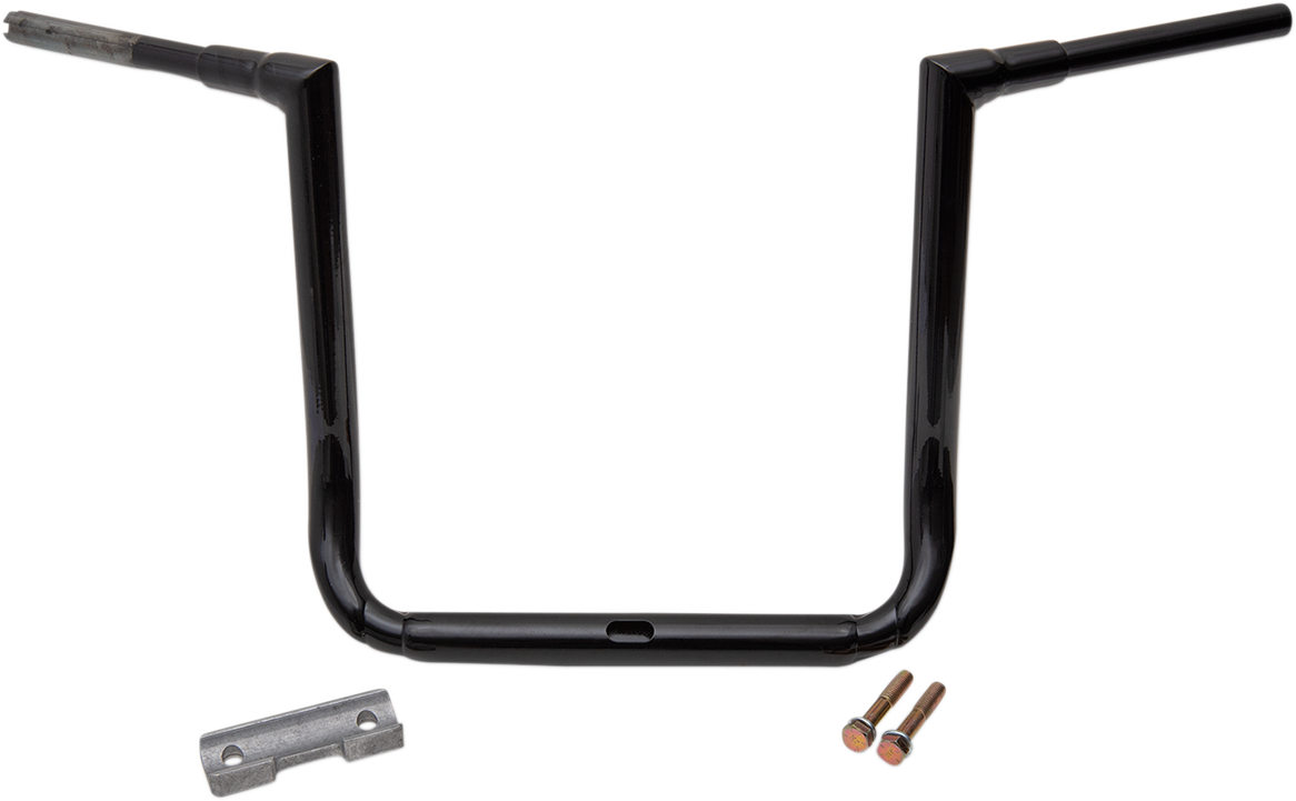 LA CHOPPERS 1-1/2" Grande Twin Peaks Touring Handlebar - 16" - Black LA-7365-16B